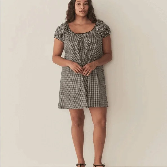 New with Tags Doen Julia Gingham Dress - Picture 1 of 5
